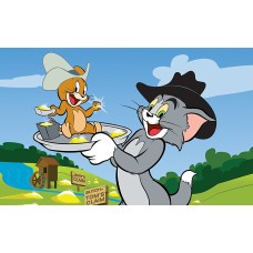 5713A5 Vafa Tom si Jerry cautatori de aur 20x15cm